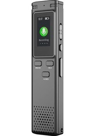 Resim 8g 16 Gb Dijital Ses Kaydedici Sesle Etkinleştirilen Ses Kaydı Profesyonel Black 16gb 