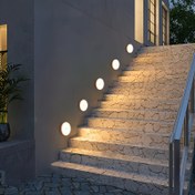 Resim Akıllı Hareket Sensörlü Gece Lambaları - Sıcak ve Soğuk Beyaz, Ayarlanabilir Parlaklık, Yatak Odası, Merdivenler, Dolap Altı ve Dolap İçin Otomatik Açma/Kapama (3 Adet) 
