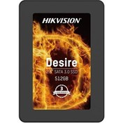 Resim Hikvision SSD Desire (S) 512 GB 560/505MBS Sata 3 2.5'' SSD Hikvision