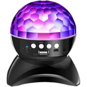 Resim BLUE İNTER Dönen Işıklı Disko Topu Mp3 Usb Çalar Bluetooth Hoparlör L-740 