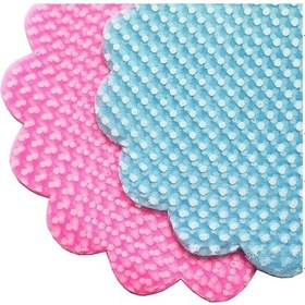 Resim Kesilmiş Tül, 18 cm Puanlı Baskılı Organze, 25 Adet 