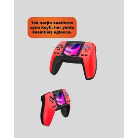 Resim Eco Lounge P5 Retro Gamepad 520 Oyunlu Taşınabilir Oyun Konsolu 