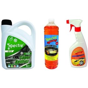 Resim Spectre -40 Antifriz Cam Suyu Lastik Parlatıcı Paketi 