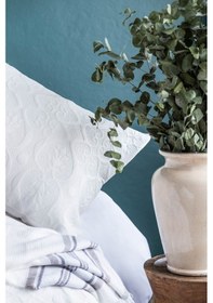 Resim Çift Kişilik Aleph White Timeless Yatak Örtüsü Nevresim Prime Set Beyaz 