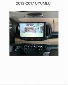 Resim Fiat 500L (2013-2017) Uyumlu Android Multimedya Sistemi - 9 İnç HD IPS Ekran, Kablosuz CarPlay & Android Auto, GPS Navigasyon, Bluetooth 5.0, Geri Görüş Kamerası Hediyeli (8, GB) 
