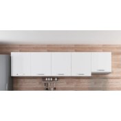 Resim Minar 300 cm Mutfak Dolabı Beyaz 300-B11-ÜST Modül 
