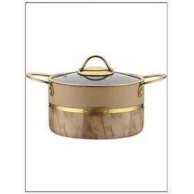 Resim Brioni SLK-132 Selection Plus 24cm Derin Tencere Krem 