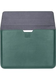 Resim Apple Uyumlu MacBook Air M2 13.6 Inç 2022 M2 Çip A2681 Çanta Pu Deri Stantlı Şık Tasarım Kılıf 