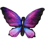 Resim Butterfly Pillow Throwing Pad Short Plushes Cushions Cute Girl Toy for Bedroom Sofa Home Decoration Home Cushions Purple Butterfly 