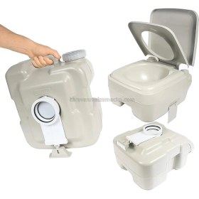 Resim SHUIVAN Portatif Tuvalet Seyyar WC 20 Litre 