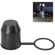 Resim Araba Römork Top Kapağı Koruyucu Kapak PVC Araba Aksesuarları Çekme Çubuğu Top Çekme Bağlantısı Çekme Topu Kapağı Araba Tamir Aracı 