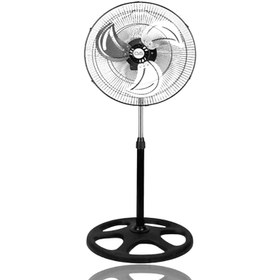 Resim CVS DN 91021 18 inç Sanayi Tipi Vantilatör Siyah. 