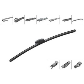 Resim Unıversal Silecek Supurgesi Muz Tipi 4 Aparatlı 500mm Ae50 Aero Eco Tekli - Bosch 3397015579 