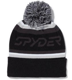 Resim Spyder Icebox Hat Erkek Çocuk Siyah Bere 