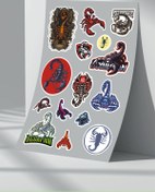 Resim Sticker Market Akrep Sticker Seti 