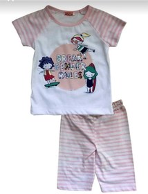 Resim Zeyland Küçük Kız Çocuk Bebek %100 Pamuk Cotton Pijama Takımı 