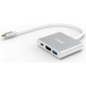 Resim Mena Rise Inca ITPC-04TXT Type-C Hub, 4K 30Hz Hdmı, USB 3.0, 100W Pd, Alüminyum Kasa 