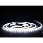 Resim Tek Çipli Iç Mekan Silikonsuz Şerit LED 5 Metre 12 Volt 
