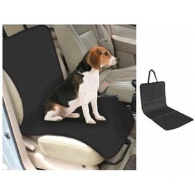 Resim Evcil Hayvan Tekli Araç Koltuk Kılıfı - Siyah (491918260) 
