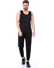 Resim En Enstyle Fashıon Boutıque Termal Sauna Eşofman Atlet Takım Siyah 