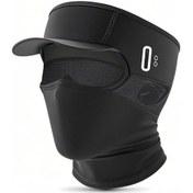 Resim Tenfowee Yaz Bisiklet Başlığı - Nefes Alabilir Buz İpeği Maske, Güneş Koruma Şapkalı, Ter Emici, Hafif Ve Konforlu 