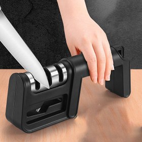 Resim Sürbisa Lazoğlu 4 Kademeli Büyük Boy 20 x 8 x 4 CM Elmas Taşlı Bıçak Bileme Aleti 