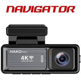 Resim Navigator Hako Pro 180 Açılı 4k Dvr Ekranlı Wi-fi Yol Kayıt Kamerası Cmr120 Ön Arka Kamera Diğer 