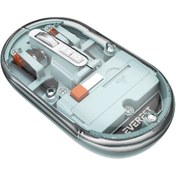 Resim Everest Sm-bt29 Glassy Transparan 2in1 Bluetooth Ve 2.4ghz Kablosuz Mouse Mavi 