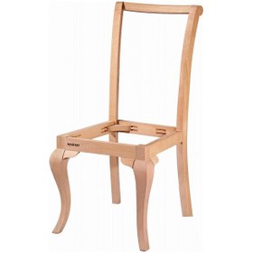 Resim Masifart Rula Giydirme Sandalye Rustik Cilasız Ham Ham 