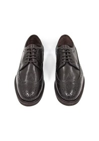 Resim Danacı Eva 906 Erkek Klasik Ayakkabı - Koyu Kahverengi Koyu Kahverengi 