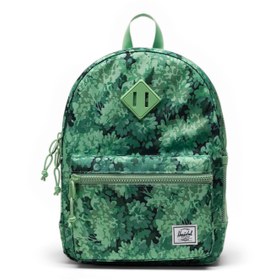 Resim Herschel Heritage™ Çocuk | Su İtici Kumaş Sırt Çantası, 15 L - Yeşil Yaprak Desenli / OS 