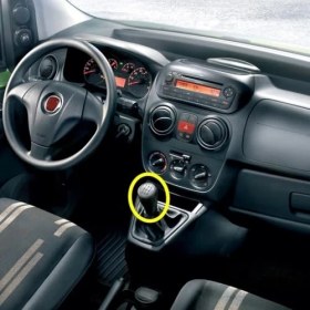 Resim Cekar Store Vites Topuzu Siyah 5 Ileri Manuel Fiat Fiorino ile Uyumlu 2008-2023 