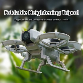 Resim DJI NEO Drone için Katlanabilir Yükseltme Tripodu - Güçlendirilmiş Stabiliteye Sahip Taşınabilir İniş Takımı, Beyaz Plastik Tasarım, 20mm/7.87 İnç, EN0 Etkili Artırma Uygulanabilir, Güçlendirilmiş Drone Stabilitesi | Katlanabilir Tripod | Hafif Tripod 