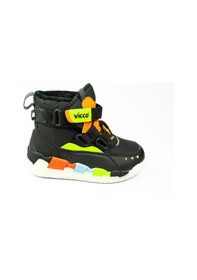 Resim Vicco 946. P24k. 426 Lesi Siyah Erkek Çocuk Işıklı Bot 001 