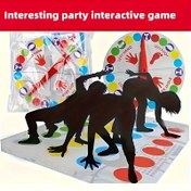 Resim 1parça Noel & Cadılar Bayramı Parti Oyun Seti - "Sol El, Sağ El" Etkileşimli Karton Oyun, Yetişkinler için, Kapalı/Açık Hava Tatil Eğlencesi, Tatil Partisi Oyunu|Stratejik Oyun|Dayanıklı Karton, Noel Oyunları 