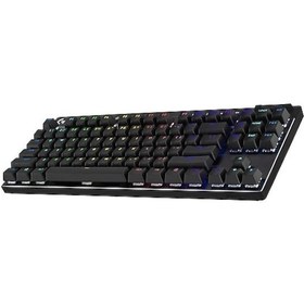 Resim Logitech G Pro x Tkl Lıghtspeed Kablosuz Oyun Klavyesi, Ultra Portatif Sayısal Tuş Takımsız Tasarım, Lıghtsync Rgb, Pbt Tuş Başlıkları, Tıklamalı Anahtarlar (Gx Brown), Ingilizce Q Klavye, Siyah 