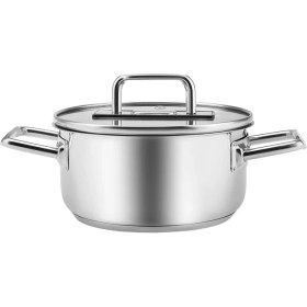 Resim Skygo Grace Indüksiyon Tabanlı Çelik Tencere 18 cm 2 Lt 