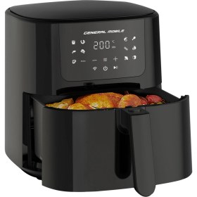 Resim General Mobile GM Air Fryer 5 L Yağsız Fritöz - Tek Hazne, Isı Ayarı, Hızlı Isınma ve Çıkarılabilir Hazne Özellikli 