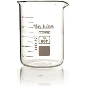 Resim 100ml Kısa Form Cam Beher, Laboratuvar Kullanımı İçin 0 Colorless Blender 