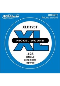 Resim D'addario Xlb125T Tek Bas Gitar Teli 125T 