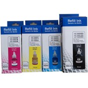 Resim Melsan Brother MFC‑T800W Mürekkep Takım 4 Renk Set Muadil 