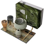 Resim Matcha Bambu Seramik Çay Seti 7 Parça B 