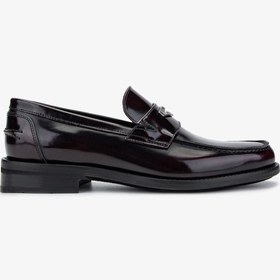 Resim Valmenti Erkek Hakiki Deri Bordo Loafer Ayakkabı 1016 133 Erk Ayk Sk24-25 Bordo Acma Bordo 