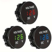Resim DC 12V 24V için Dijital Voltmetre, Mini Monitör Göstergesi için, Ölçüm Aralığı 8-48V, Hassasiyet 0.1V, Araba Yedek Parçası, Araçlar ve Tekne için Uygun, Otomobil Parçaları, Gövde Parçaları ve Araba Dekoru, Gösterge Paneli 
