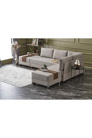 Resim Vivense FLY YATAKLI KÖŞE KOLTUK, KREM 