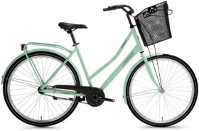 Resim Bisan Bisan Handy-C Şehir Bisikleti 52 Cm Vitessiz 28 Jant Mint Yeşil Siyah 
