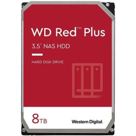 Resim WD Red Plus 80efzz 8tb 5640rpm 128mb 3.5" Sata 3 Nas Harddisk 