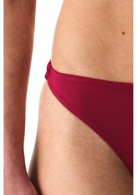 Resim Penti Bordo Evelyn Minimal Slip Bikini Altı 