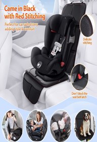 Resim MasterCar Oto Çocuk Koltuğu Için Isofix Uyumlu Organizer Koltuk Kılıfı Koruyucu Minder Ana Kucağı Puset Kılıf 