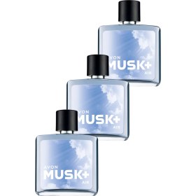 Resim Avon Musk Air Erkek Parfüm Edt 75 Ml. Üçlü Set 